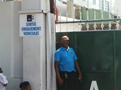 des agents de sécurité  